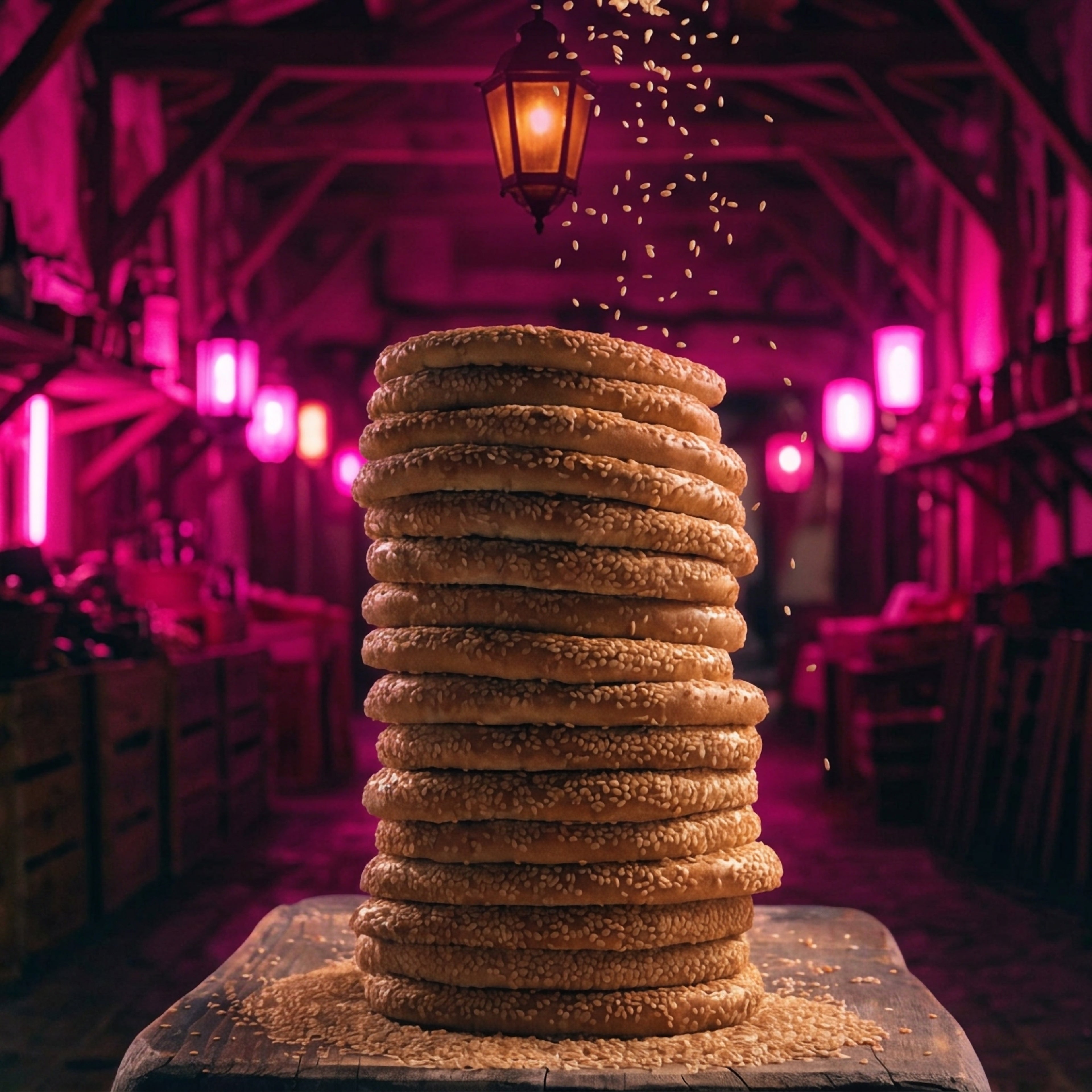 Heritage Walls – Simit-Turm in Pink